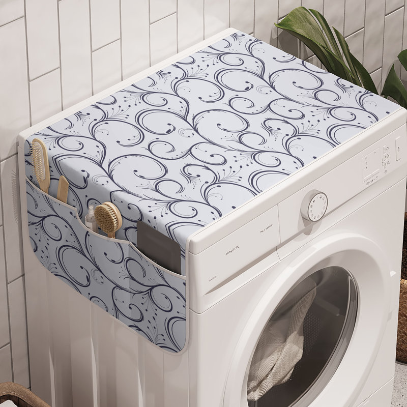East Urban Home Abstract Washing Machine Organizer Pack of 2 47" x 18.5"