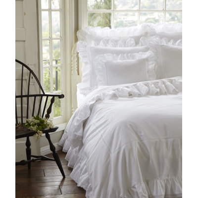 Prairie Farmhouse / Country Percale Duvet Cover