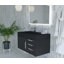 Ensemble de meuble-lavabo mural simple 36 po Bassi-629745256-573101963-627803341