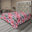 Corail, blanc, gris anthracite / floral