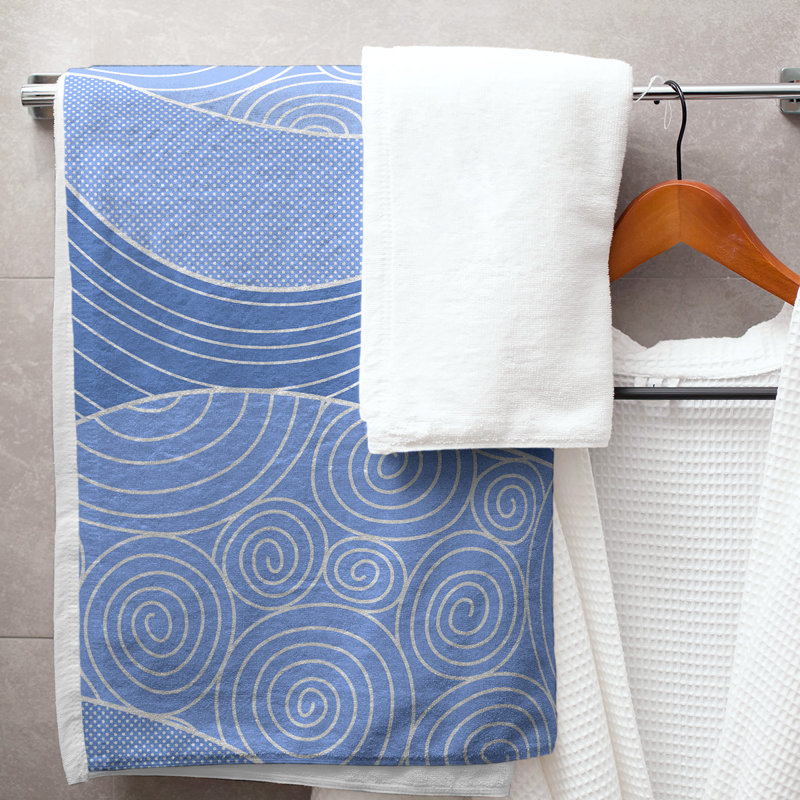 Katelyn Elizabeth Bath Towel, Blue
