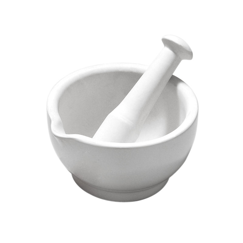 Ceramic Mortar And Pestle Set