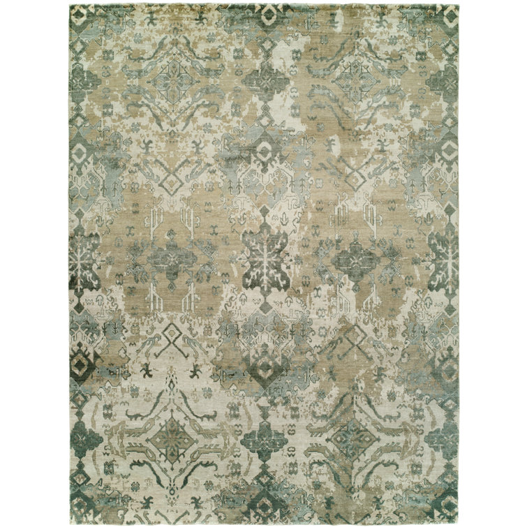 Hand Knotted Area Rug