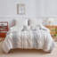  Ensemble de housse de couette 3 pièces en chenille touffetée en microfibre-356783698-356783701