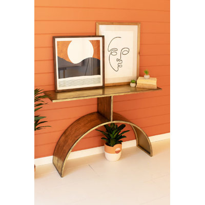 Nik 49" Console Table by Everly Quinn