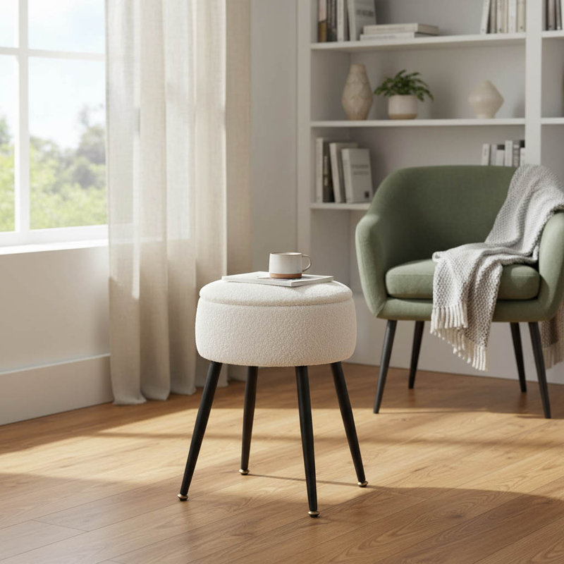 Metal Accent Stool