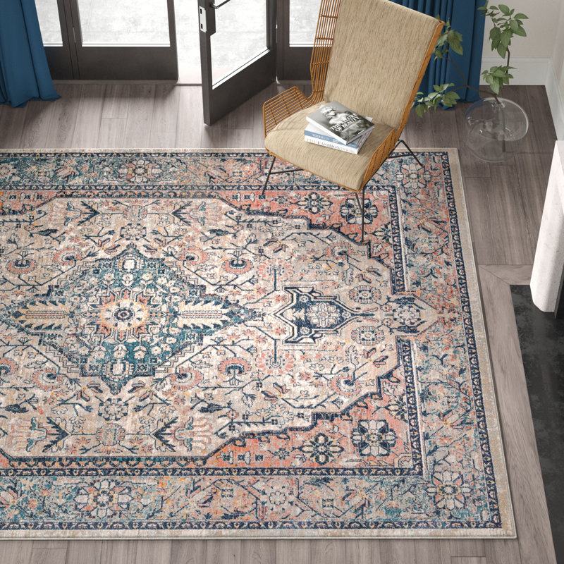 Gause Oriental Indoor Rug, Rectangle 7' x 10'2"