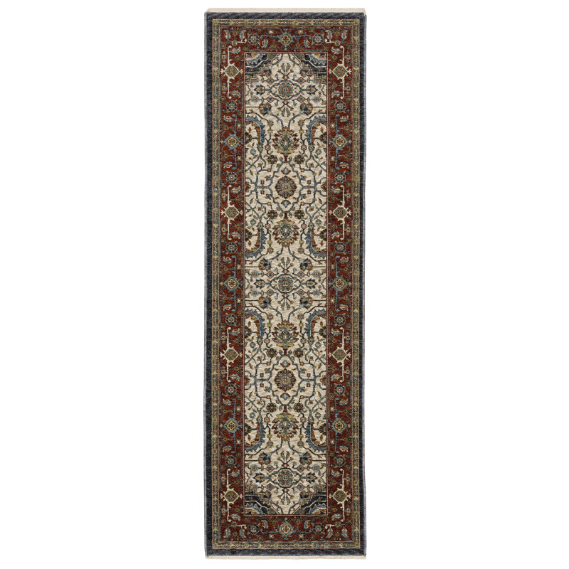 Hovis Oriental Indoor Rug, Runner 2'3" x 7'6"
