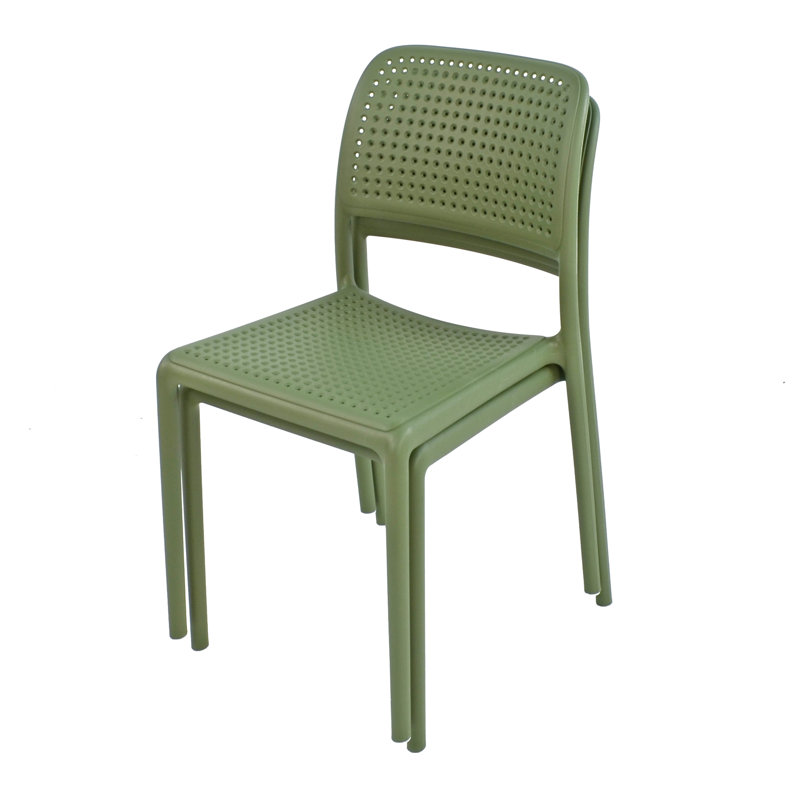 Dululu Stacking Patio Dining Side Chair