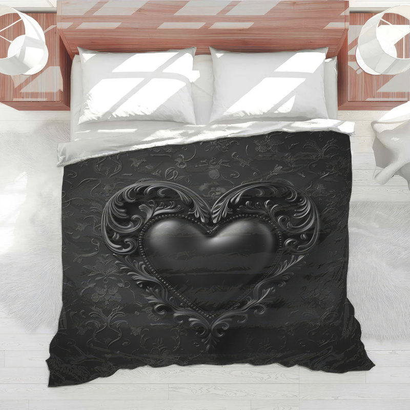 Édredon Heart, Grand lit