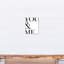 « you & me »-impression sur toile tendue-1526465507