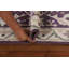 Tapis indien mauve Oushak 3 x 8