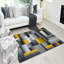 Tapis jaune à motif géométrique Apeksha-1854945169