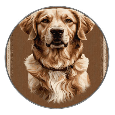 Washable Chesapeake Bay Retriever Dogs Area Rug