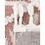 Tapis rose en polyester tissé à la machine Kahil-1686105827
