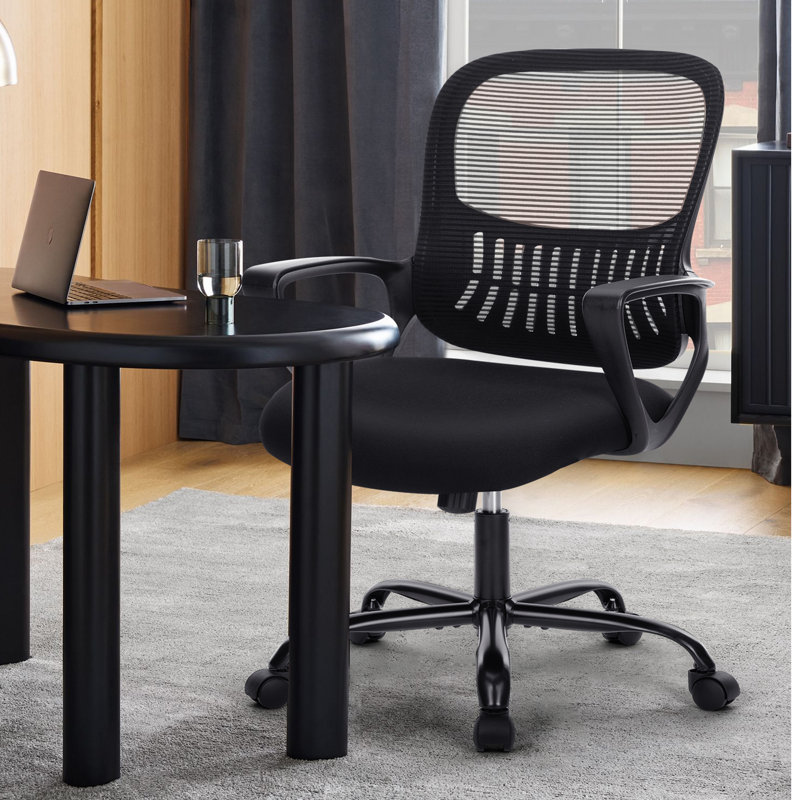 Drusilla Ergonomic Mesh Task Chair, Black