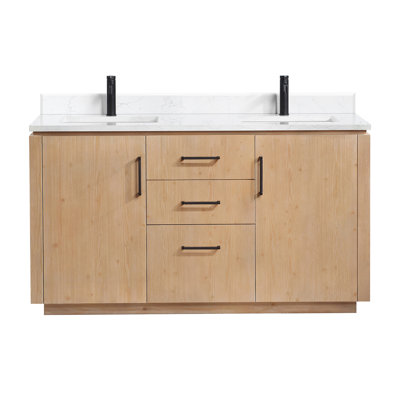 Cloverfield 60'' Double Bathroom Vanity