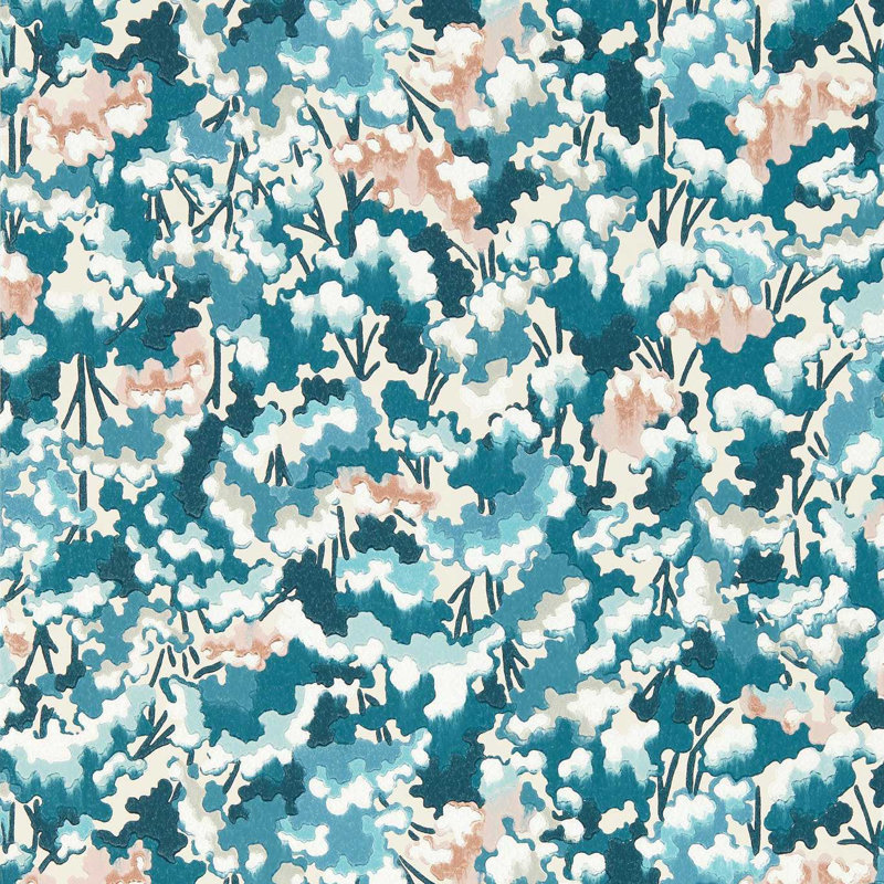 Tree Tops, Midnight/Positano/Cornflower