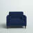 Preston 39.4" Wide Upholstered Square Arm Tufted Club Chair-19768761