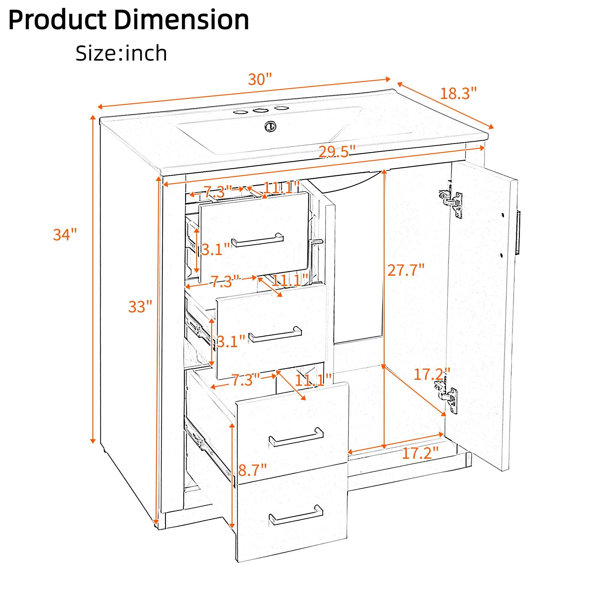 Dimensions du produit