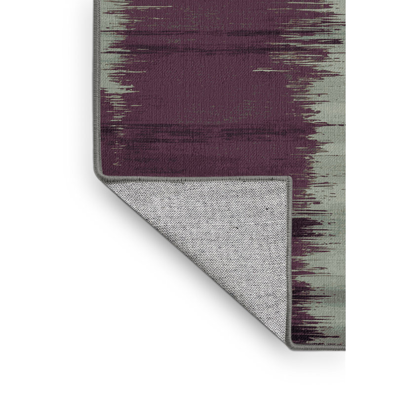 Tapis aquarelle lavable à la machine, Rond 3 pi