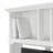 Paelynn L Shaped Credenza Desk with Hutch-1523638104