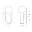Dion 1 - Light Armed Sconce-419898929
