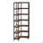 7-Tier Corner Bookshelf Corner Bookcase Storage Display Rack-1380286860