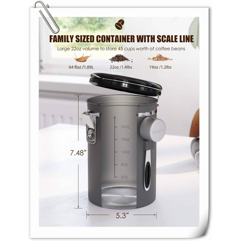 22oz. Food Storage Container, Gray