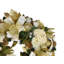 26" Holiday Wreath With Hydrangeas, Glitter Leaves, Ornaments And Bows-828741061-828741060