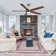Chantiel 65" 5 - Blade LED Standard Ceiling Fan with Remote Control and Light Kit Included