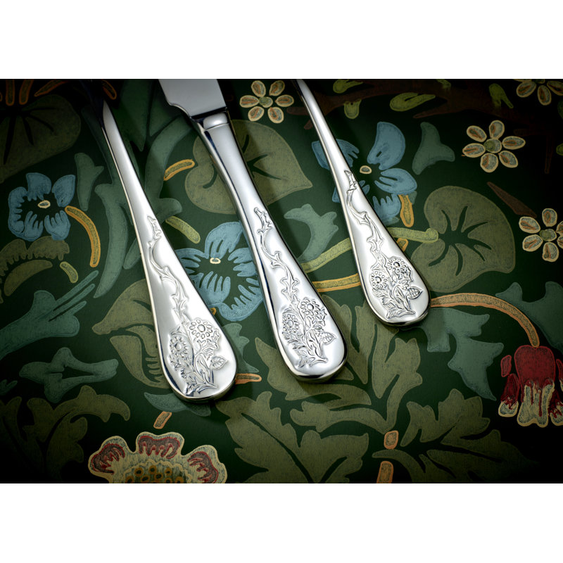 Morris & Co. By Arthur Price Stainless Steel Salad Servers