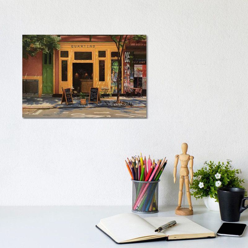 Quartino by Nick Savides - Wrapped Canvas Print, 20.32 cm H x 30.48 cm W