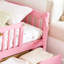 Lit plateforme simple avec garde-corps pleine longueur, lit plateforme pour enfants avec tiroirs de rangement-610921081-610921082