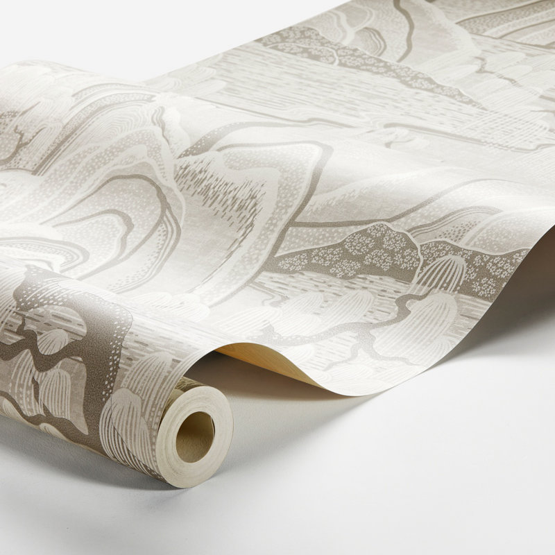 Papier peint jardin Borigo Indigo