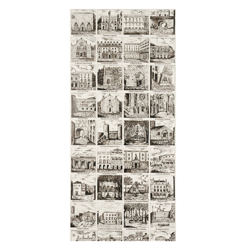 Papier peint Schumacher x Johnson Hartig Architecturra, Papier journal
