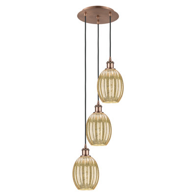 Luminaire suspendu à 3 ampoules Ballston - Alyette