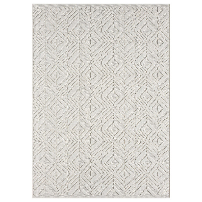 Tapis tissé à la machine Diamond, Rectangle 5 pi 3 po x 7 pi 3 po