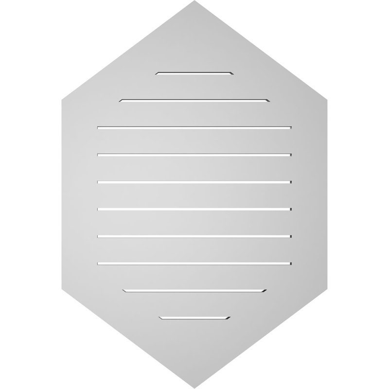 Pente verticale verticale en uréthane 9 pi, H 1 po x l 26 po x L 38 po