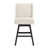 Linen Polyester/Espresso Frame