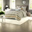 Elegant Gray And Yellow Cotton Bedding Sets, Modern Comfort, Home Use