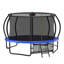 Trampoline 14 pi avec enceinte - Trampolines récréatives avec échelle et revêtement antirouille-119337681