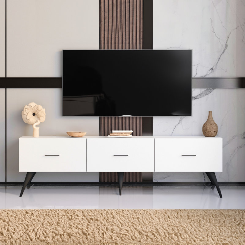 Jasara Unfinished TV Stand for TVs up to 78"