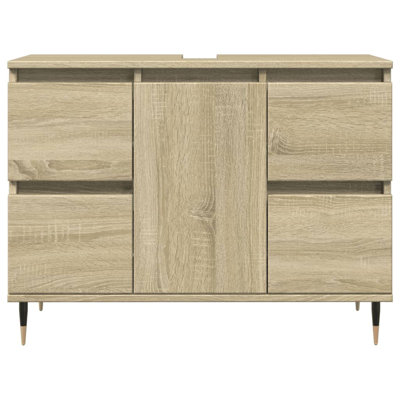 Semiyah Iron Freestanding Bathroom Cabinet