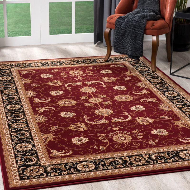 Abdoulaye Synthetic Washable Rug, Rectangle 10' x 13'