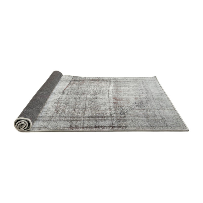 Tapis gris zone contemporaine, Rond 4 pi