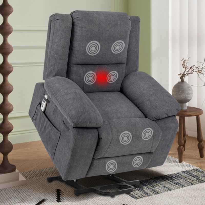 Fauteuil inclinable, Gris foncé