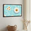«White Daisies» flottant dans l'eau turquoise, art mural-417809100
