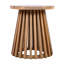 Table basse d'extérieur en bois d'acacia, table basse ronde-1300366411