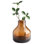 Vase de table en verre soufflé à la main 5 "Aquista